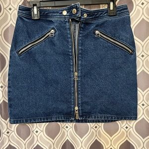 Rag & Bone Denim Mini Skirt